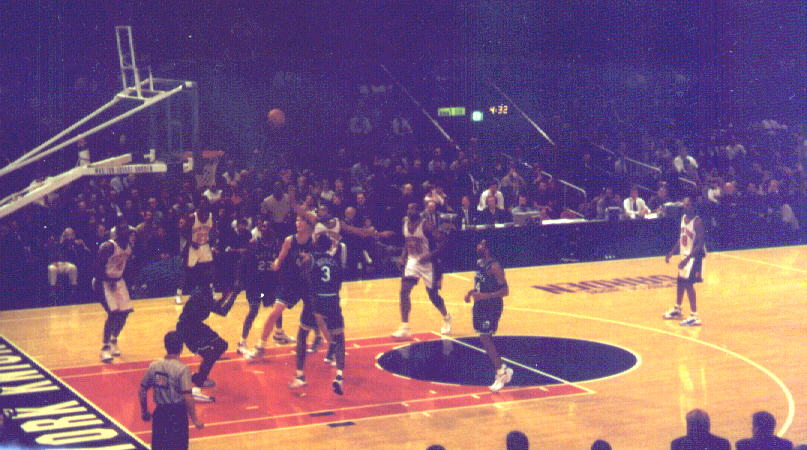 the knicks at madison square garden